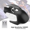 Gaming Mouse, Rechargeable Slim Silent Mouse, 2.4G Computer Mouse with