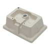 17 Inch Undermount Bathroom Sink - GhomeG 17"x12" White Rectangle