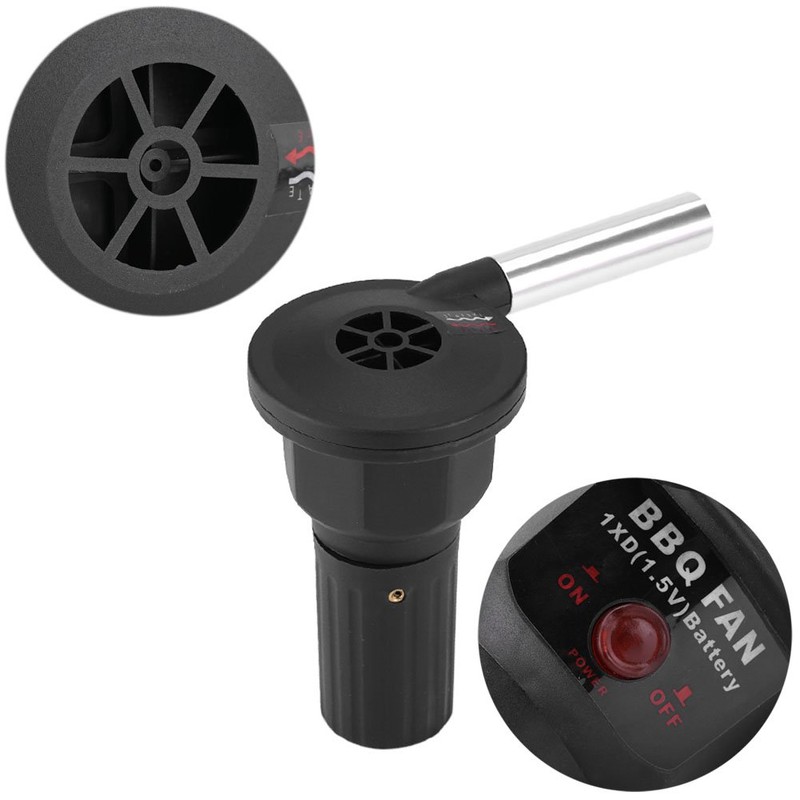 Blower Mighty Mini Low Noise Powered BBQ Fan Air Blower