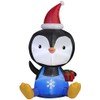 Gemmy Big Head Penguin Airblown Lawn Decor