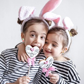 Earrings for Women Teen Girl Gifts Jewelry for Women 2Pairs Easter Earrings Funny Bunny Earrings Rabbit Peeps Stud Earrings for Women Cute Easter Egg Earrings for Teen Girls for Easter Gifts Gifts for Teen Girls Teenage Girl Gifts