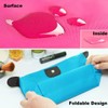 SJBAUTYO 8 Multicoloured Cosmetic Bag Dumpling Shaped Nylon Foldable Travel