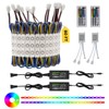 Dyna-Living LED Storefront Lights 80FT Commercial RGB Window Lights for