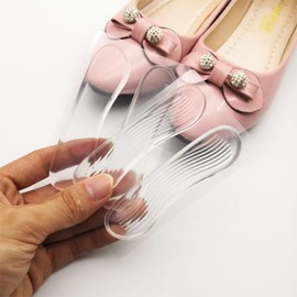 FOMIYES Protector De Silicona Para Zapatos 6 Pares Plantillas De Gel Para Tacones Altos Almohadillas Invisibles Antidesgaste Para Talones Alivio De PresióN Para Mujeres Y NiñOs