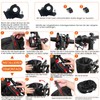 Goldmiky Foldable Bicycle Basket, Front Bicycle Basket for Dogs, Easy