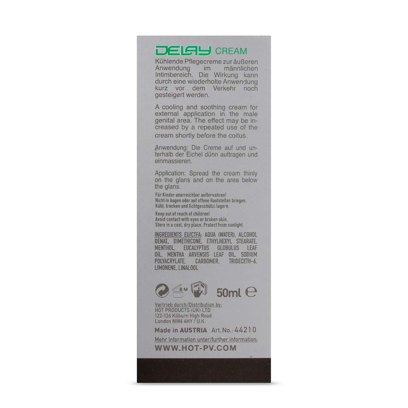 HOT Delay Cream 50ml