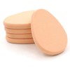 5Pcs Beige Smooth Makeup Sponge Blender Flawless Foundation Powder Puff