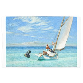 Lantern Press 16x24 Inch Giclee Print, Ground Swell, (Artist: Edward Hopper c. 1939), Masterpiece Classic