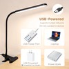 H HNMA HN LED Desk Lamp with Clamp for Reading,Nail