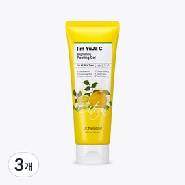 Dr. Meloso I'm Yuja Sea Brightening Vita Peeling Gel, 3 packs, 130ml / 닥터 멜로소 아임 유자 씨 브라이트닝 비타 필링 젤, 3개, 130ml