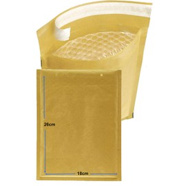 Bankers Box 10 Padded Bubble Bag 180 x 260 mm (No.14) for Protection