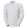 Helly Hansen Men's Crewline Ls Polo, White, M