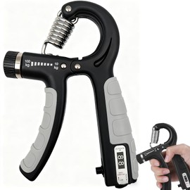 OTIMORA Grip Strength Training, Adjustable 22.0 - 220.5 lbs (10 - 100 kg), Strengthening, Hand Grips, Forearm Muscle Training, Automatic Counter, Anti-Slip Grip, Rehabilitation, Stress Relief, Muscle