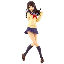 Kotobukiya JK001 Sosai Girl Garden Yuuki Madoka [Momosakura High School Winter Clothes] Total Height Approx. 5.9 inches (150 mm), 1/10 Scale Plastic Model