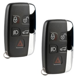 Car Key Fob Keyless Entry Remote fits Jaguar XK XJ XF XE F-Type 2013 2014 2015 2016 2017 (KOBJTF10A), Set of 2