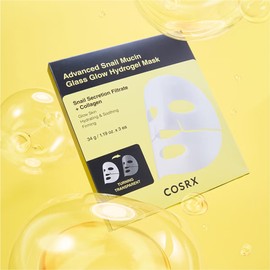 COSRX [COSRX]Advanced Snail Mucin Glass Glow Hydrogel Mask (3ea)