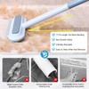 2 Pcs Pet Hair Remover, 4 in1 Long Handle Lint