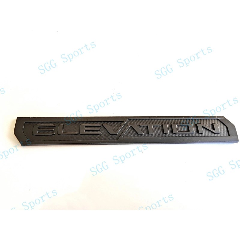 GMC 6PCS Matte Black Door Rear Elevation Canyon 4X4 Emblems