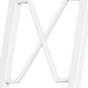Deco 79 Metal Easel, 16" x 19" x 57", White