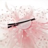 DRESHOW Fascinators Hat Flower Mesh Ribbons Feathers on a Headband