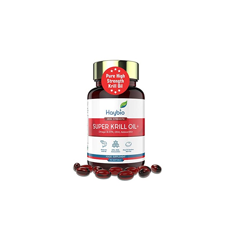 Krill Oil Capsules High Strength - Organic Joint Care Pain