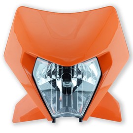 MCHMFG Dirt Bike LED Headlight For Motorcycle ATV, Univeral Enduro LED Head Light Dirt Pit MX Cross Bike