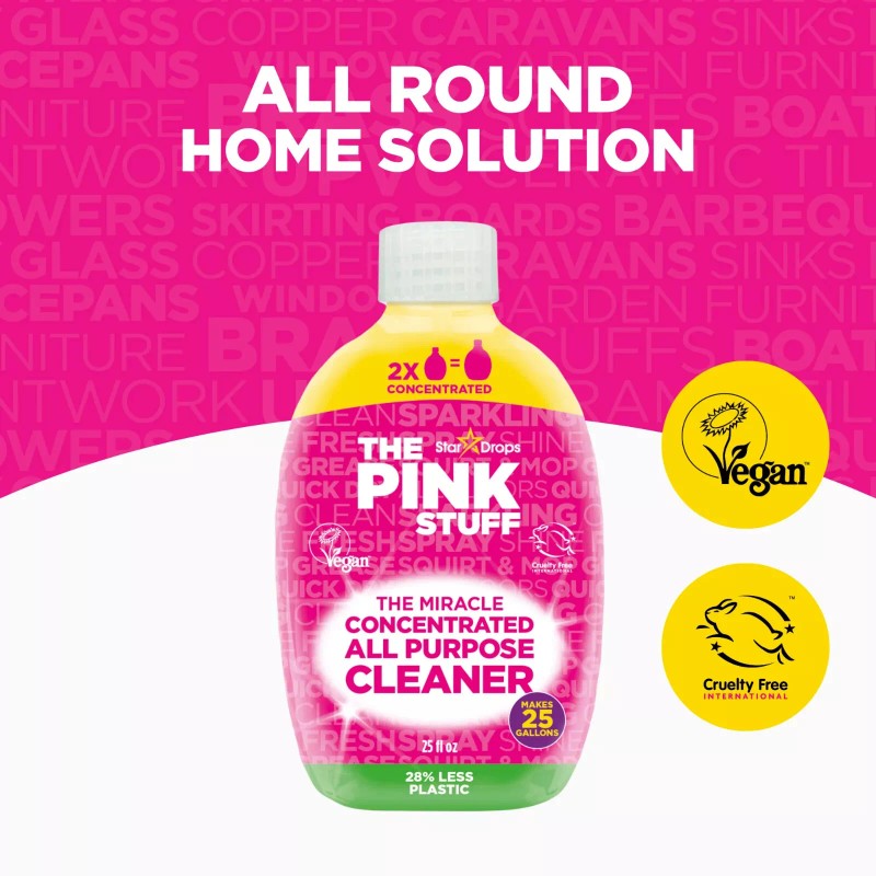 ✅ The Pink Stuff, Miracle 2x Concentrated All Purpose Floor
