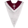 IvyRobes Unisex Reversible V Shape Choir Stole with Border and
