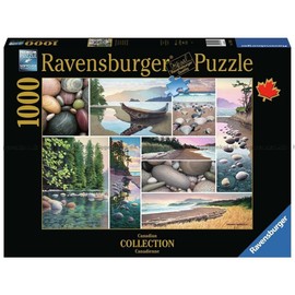 Ravensburger Canadian Collection: West Coast Tranquility 1000 Piece Jigsaw Puzzle for Adults - 17469 - Every Piece is Unique, Softclick Technology Means Pieces Fit Together Perfectly