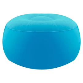 VFM e-Store - Inflatable Foot Stool Easy, Durable, Pack Away, Easy, Durable, Comfortable, Lightweight, Festivals, Hiking, Picnics, Outdoor Living, Water Resistant - 55cm X 50cm Blue X 1