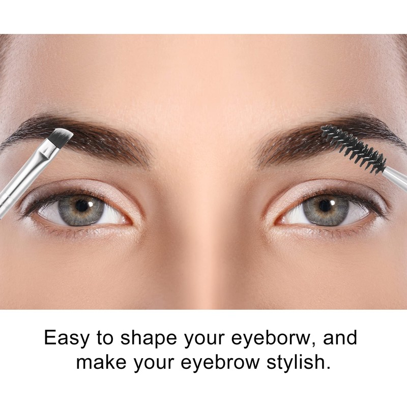 VOCOSTE Soft Double Sided Eyebrow Brush for Women Oblique Eyebrow