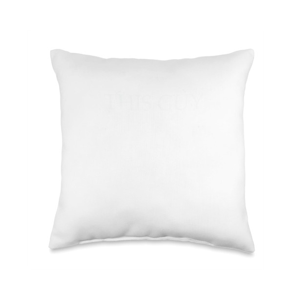 This Guy Loves Flemish Giant Rabbits Throw Pillow