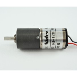 MG16B-120-AC-00 φ16 24V Gear Ratio 1/120 Geared Motor Nidec (Nidec Precision / Former Nidec Copal)