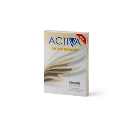 Activa British Standard Leg Ulcer Hosiery Kit, Small, Sand/White