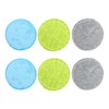 FSSTUD Reusable Mop Pads Microfiber Small Floating Mop Pads, Round