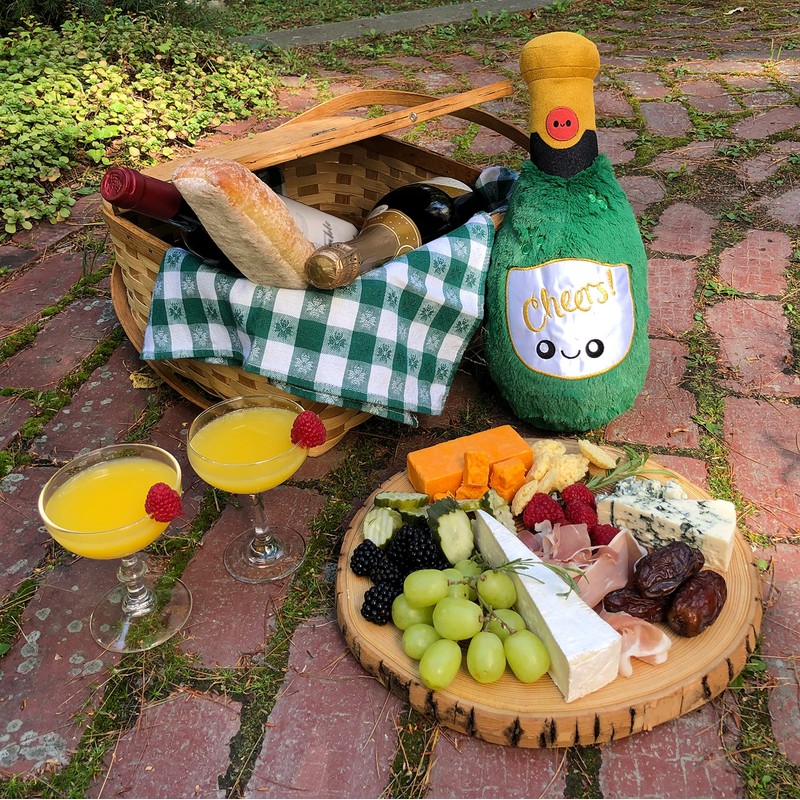 Squishable / Mini Boozy Buds Champagne Bottle Plush