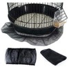 CAASFOOY 2 Pieces Rock Bird Cage Cover Bird Cage Net,