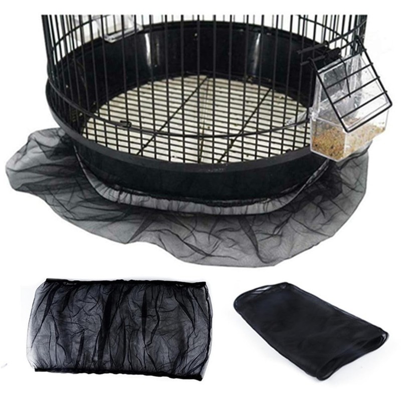 CAASFOOY 2 Pieces Rock Bird Cage Cover Bird Cage Net,