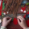 Didiseaon 50pcs DIY Wooden Sticks Craft Sticks 20cm Unfinished Natural