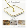 VROOMIUM Banana Holder Stand with Ceramic Base - Holds Up
