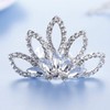 Yean - Tiara de novia con peine para el pelo,
