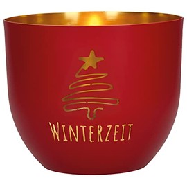 Winterzeit: Windlicht aus Metall