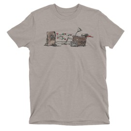 ZJ Designs is it Live or is it Dead Tour T-Shirt (Heather Slate (Grey), XL)