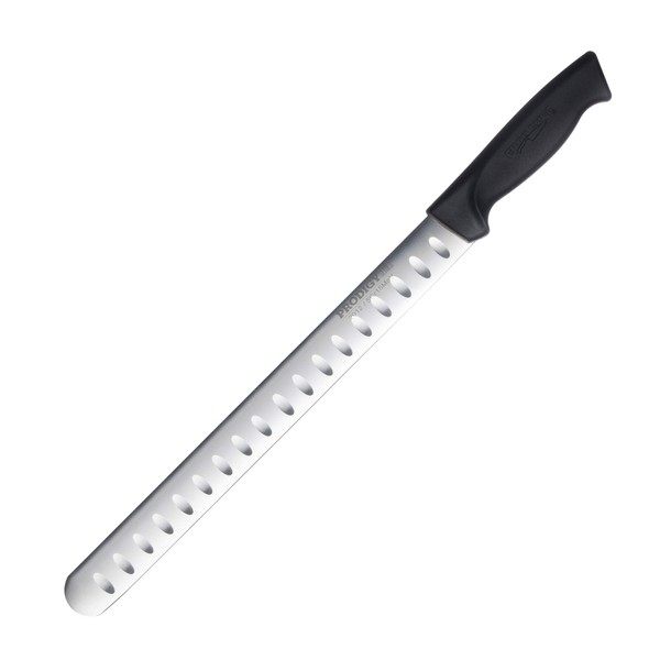 Ergo Chef Prodigy Series 12" Slicing knife Hollow Ground Blade; Brisket, Turkey, Prime rib, Pork Roast Carving knife