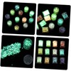 WOONEKY Glow Dark Glitter Sequins for Face Body Nail Art