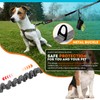 bvya 5.2-6 Ft Reflective Strong Bungee Dog Leash Retractable Shock