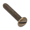 Henne Bery 3/4" Long 6-32 Thread, Oval Head Milled Slot