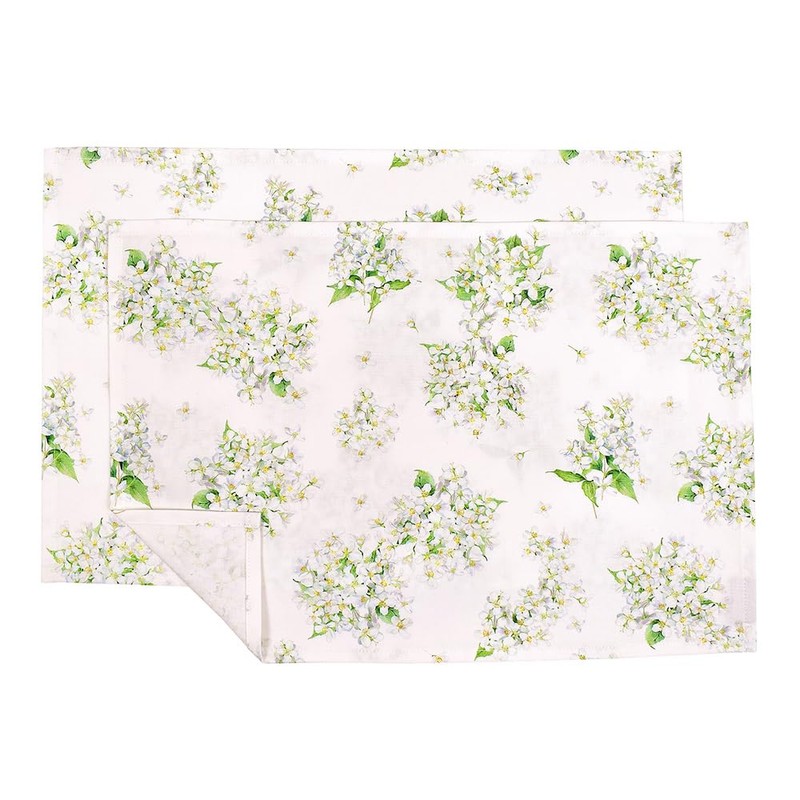 Style Decor W2904400 Laminated Placemats, Stylish, Set of 2, Waterproof,