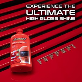 Formula 1 Ceramic Liquid Wax (16 oz.) - Ultimate Shine and Protection for Your Car - Long-Lasting Hydrophobic Finish - Easy to Apply, Professional Grade