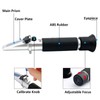 Hallocool Aquarium Salinity Refractometer for Saltwater Seawater Marine Fishkeeping Dual